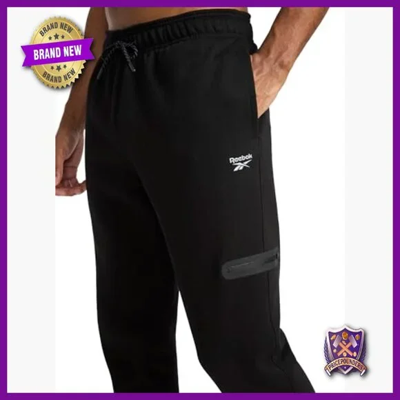 Men's Fleece Joggers, 30 Inseam, Midweight Cotton-Poly, Standard Fit